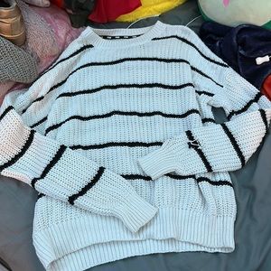striped sweater